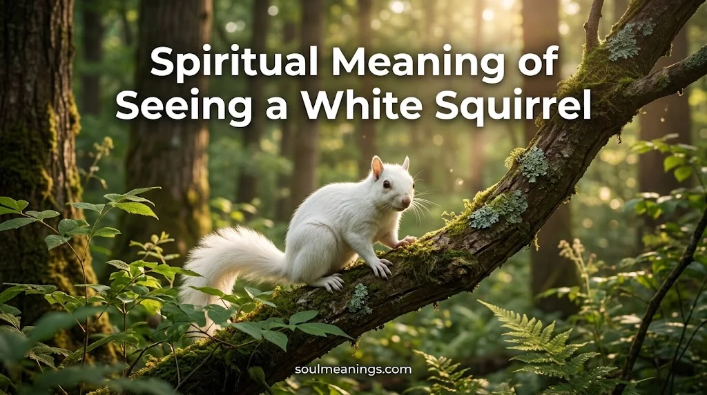 Seeing a White Squirrel