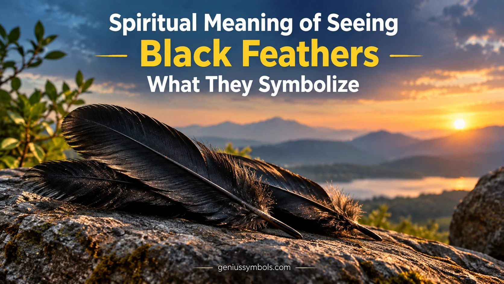 Spiritual Meaning of Seeing Black Feathers
