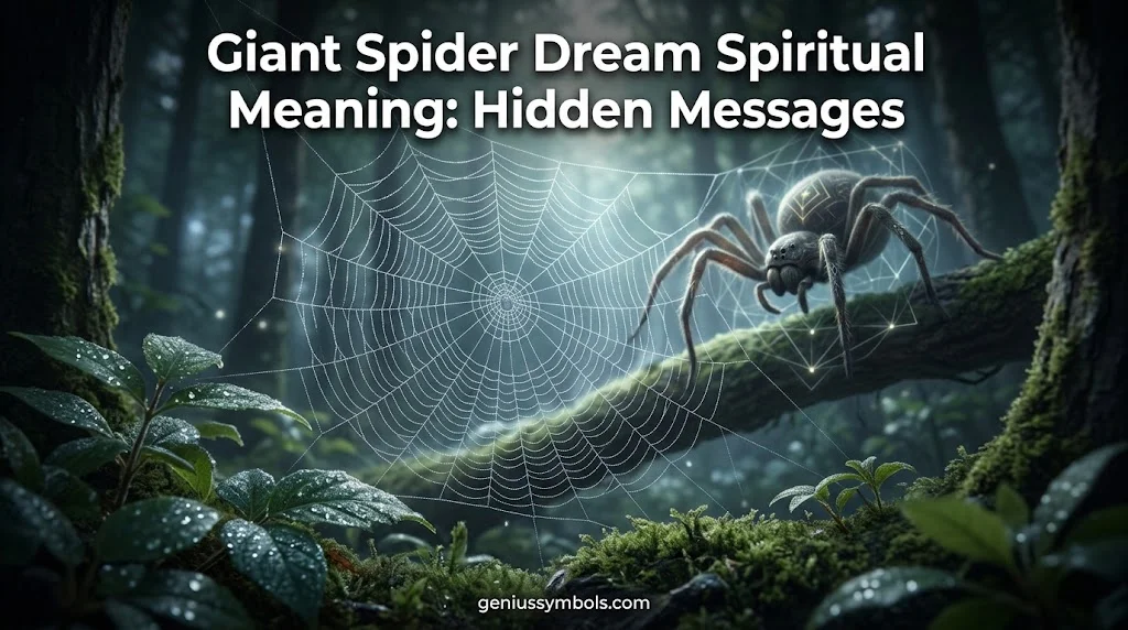 Giant Spider Dream Spiritual Meaning