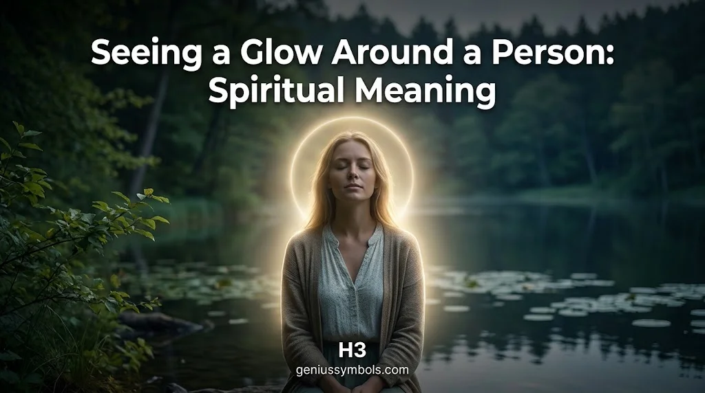 Seeing a Glow Around a Person