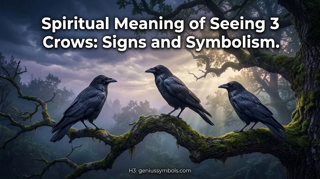 Spiritual Meaning of Seeing 3 Crows