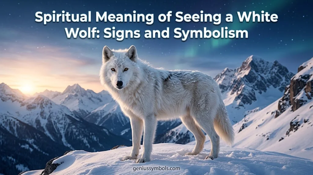 Spiritual Meaning of Seeing a White Wolf