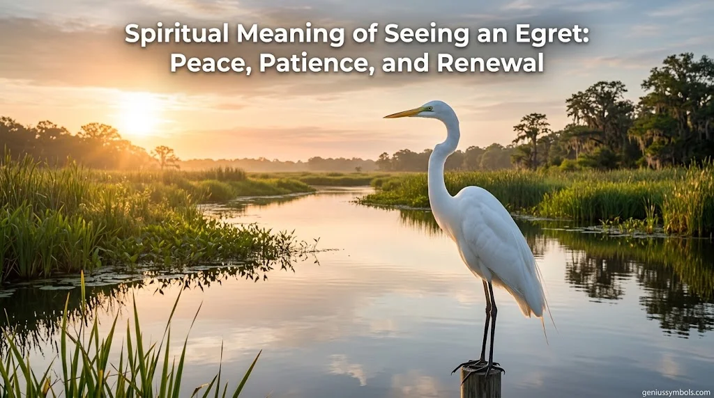 Spiritual Meaning of Seeing an Egret