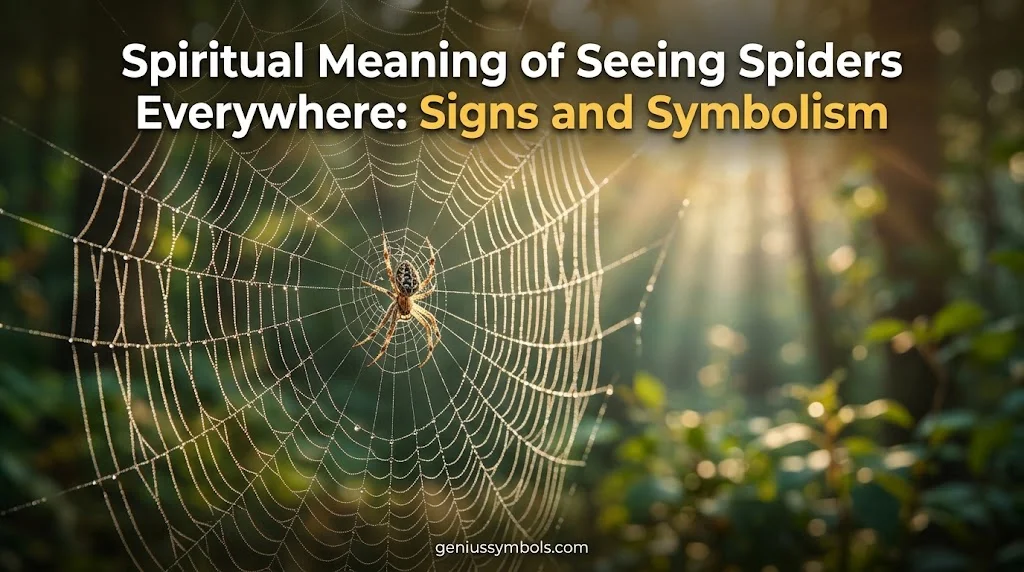 Spiritual Meaning of Seeing Spiders Everywhere